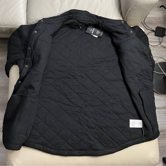NWT - Brixton Men’s Cass Quilted Insulated Fleece Jacket - Size L - Picture 10 of 15